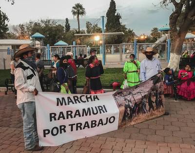 Pernoctaron indígenas en la ciudad de Chihuahua en su lucha por apoyos - El  Sol De Parral