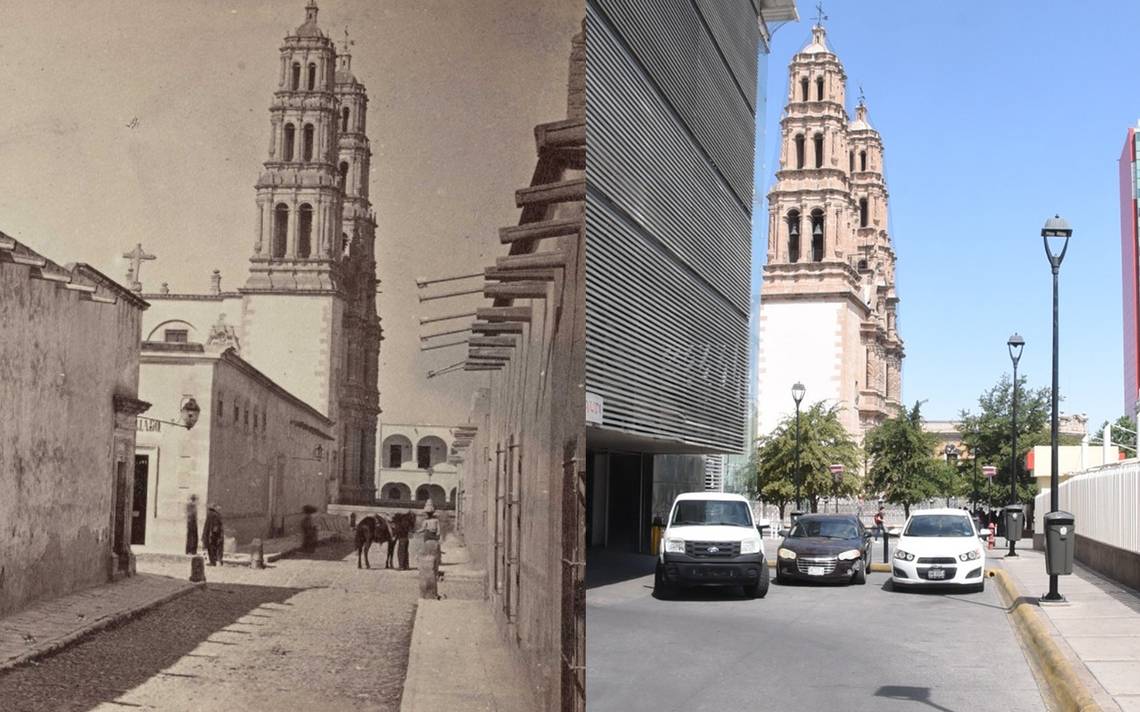 Así se veía la primera foto del centro de Chihuahua hace casi 150 años ...