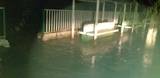 Chínipas inundado por el desbordamiento del río